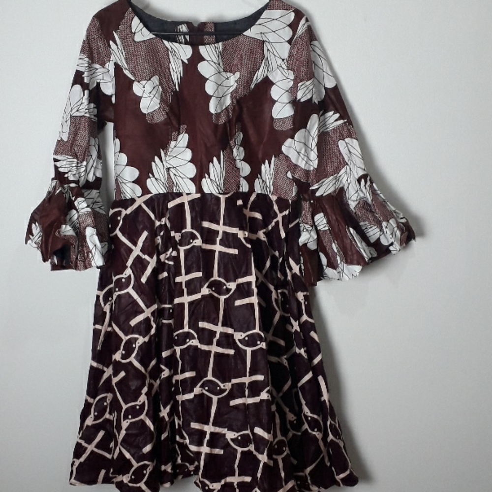 Beautiful Mid length Ankara dress. NWOT